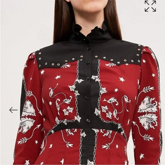 Sandro Lucila Berkeley dress - Picture 15 of 15